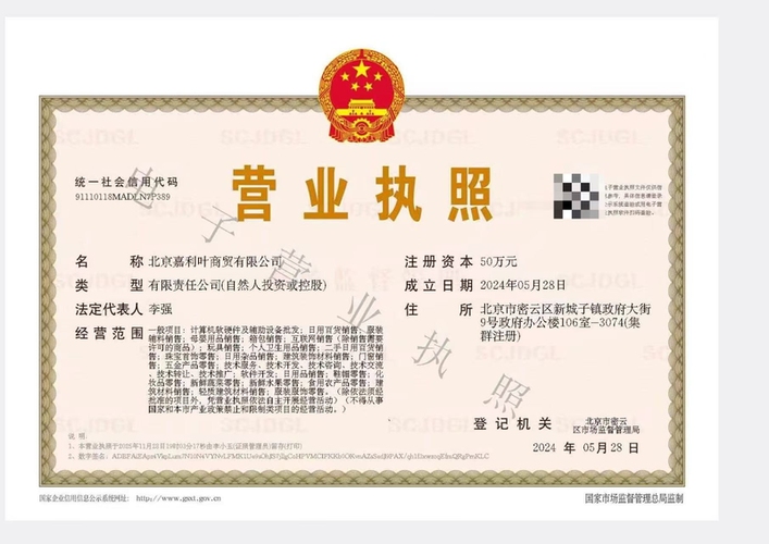 北京网络公司营业执照概述插图