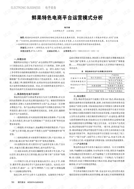 电商运营平台模式的分类及特点插图
