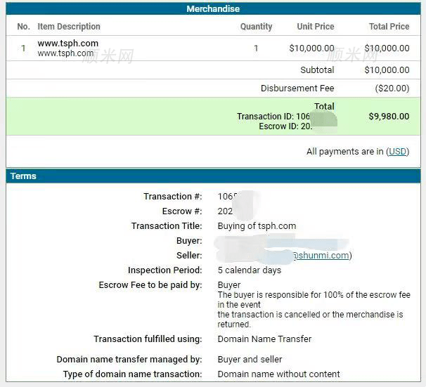四声母com域名价格解析插图