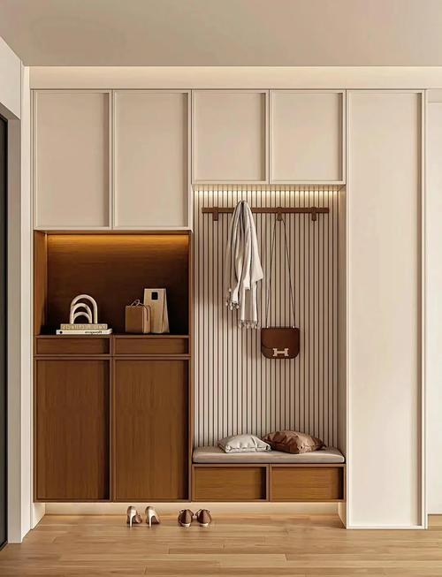 上街鞋柜隔断设计插图