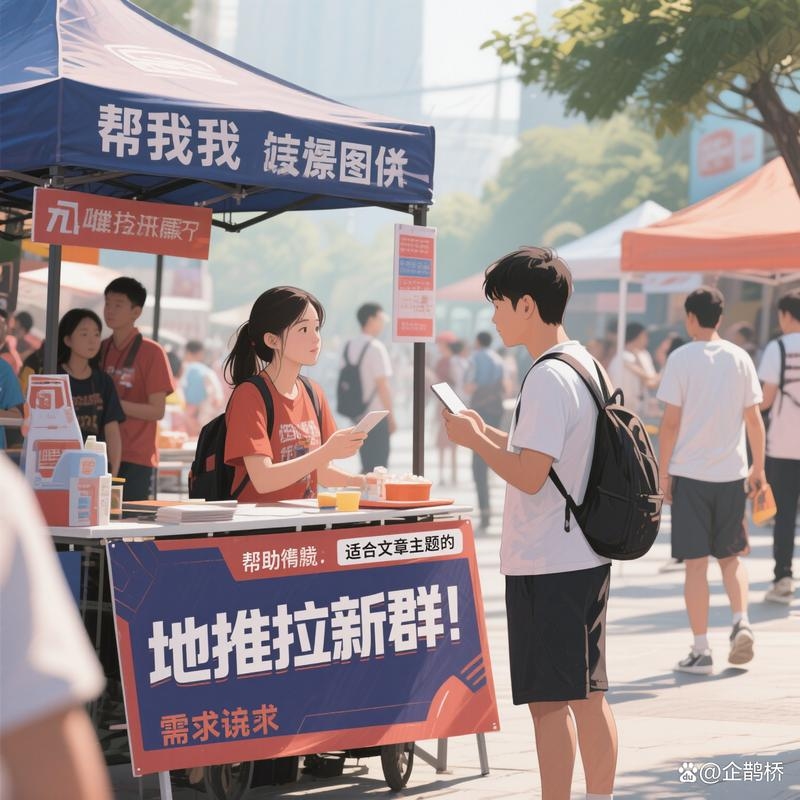 杭州地推团队助力拉新项目，共绘美好未来。插图