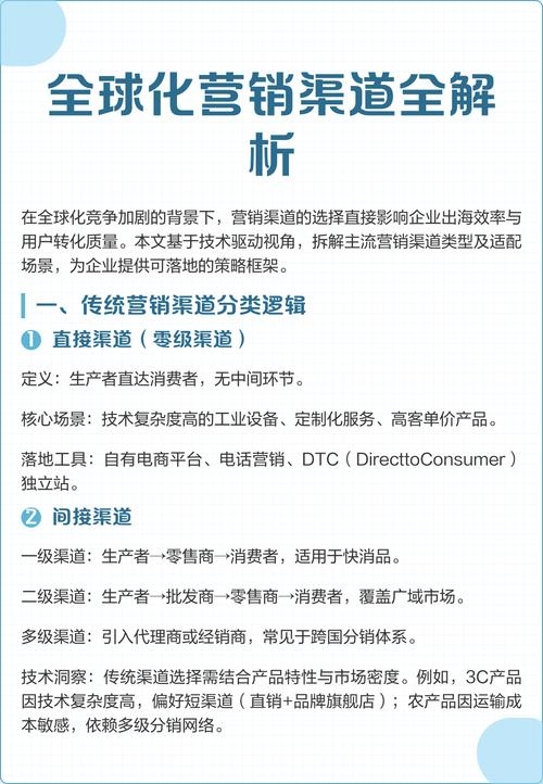 淮南企业全球化营销策略探讨插图 淮南企业全球化营销策略探讨插图