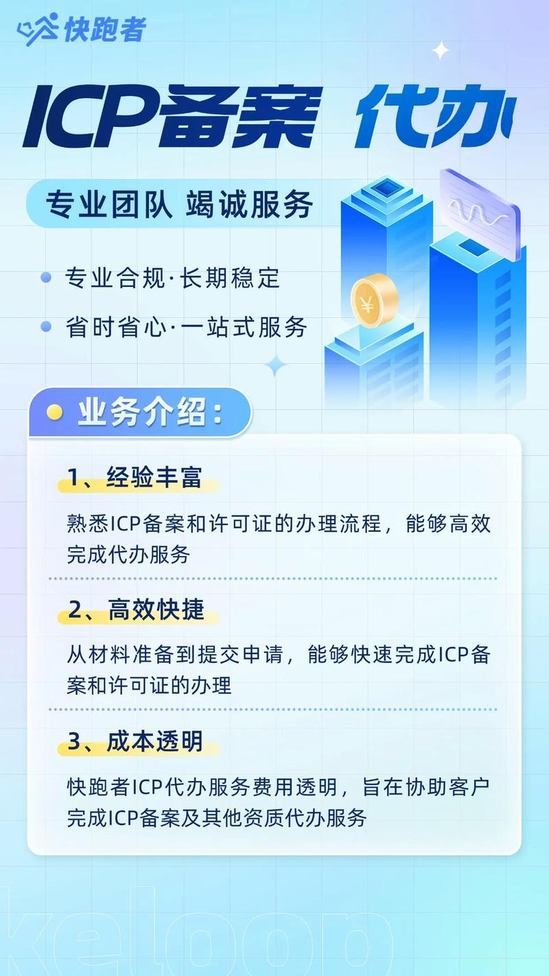 ICP备案费用详解，代办机构收费、办理周期及注意事项插图
