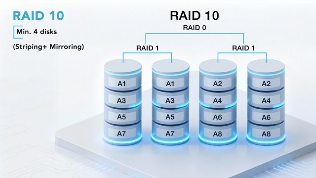RAID10硬盘阵列，特点、允许坏盘数量及安全性解析建议，深入了解RAID 10磁盘阵列技术——允许的故障硬盘数与安全性能探讨插图