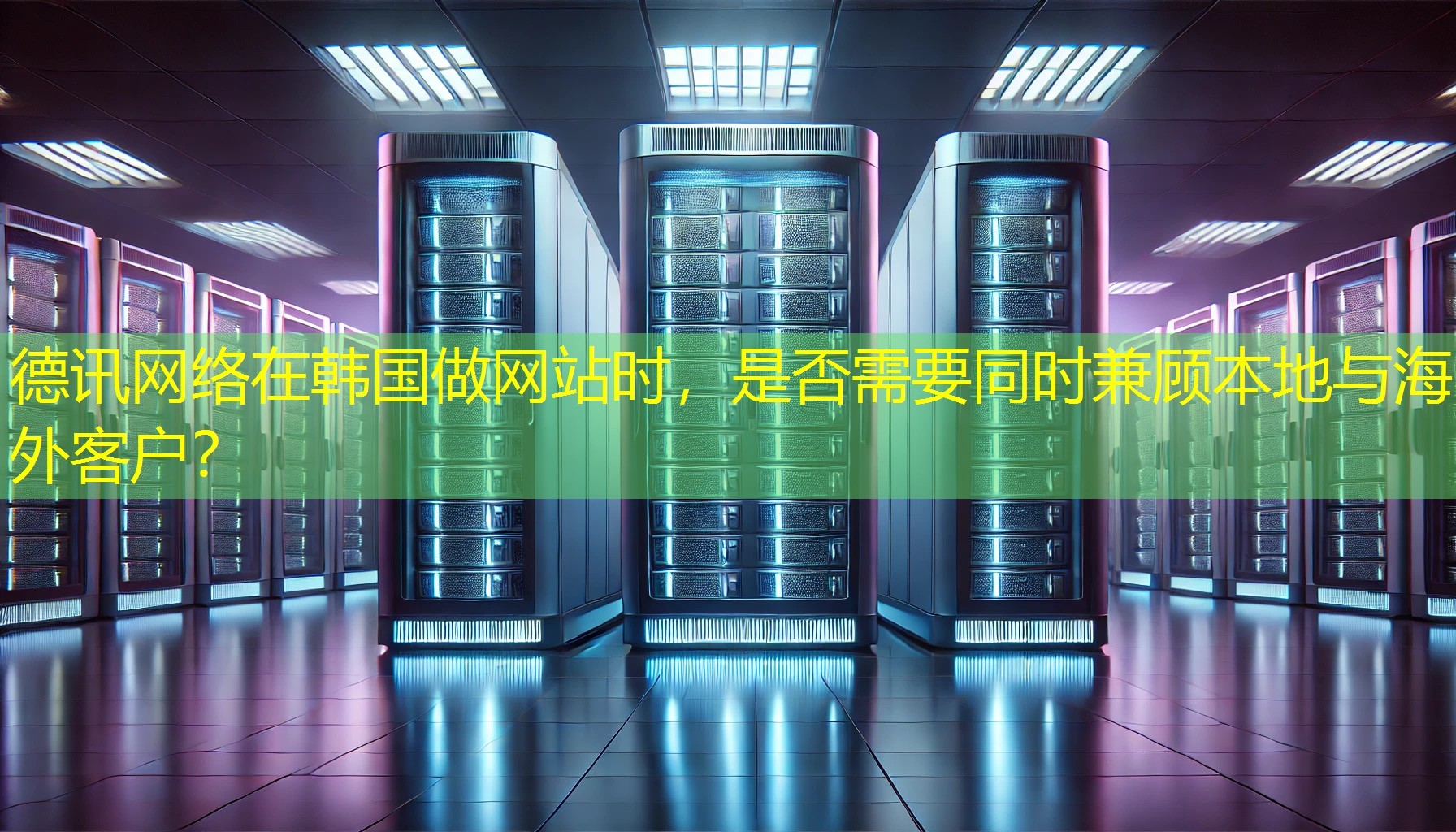 真实的韩国网站服务器概述插图