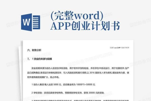 开发APP创业计划书-踏云行