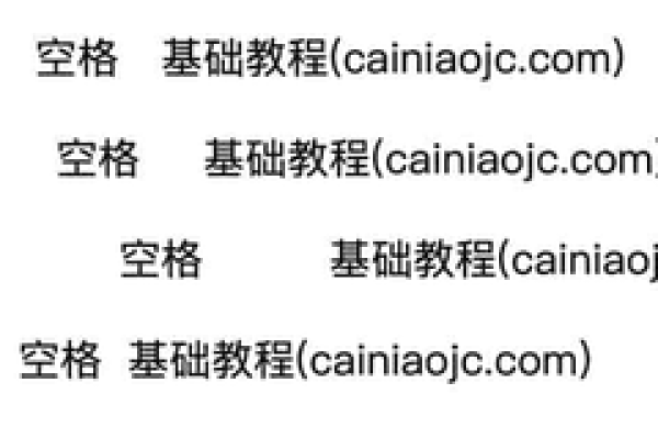 HTML空格符详解，插入非间断空格的方法与技巧-踏云行