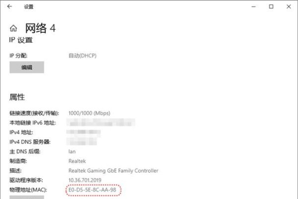 Windows查看本机IP地址及Mac详情-踏云行
